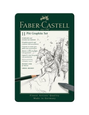 Estuche grafito PITT 11 piezas