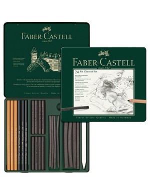 Estuche PITT carbón 2