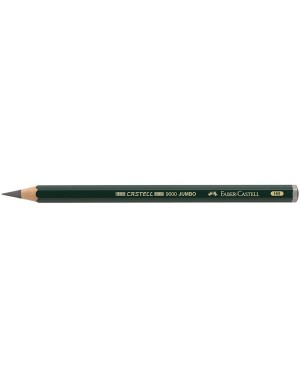 Lápiz grafito castell 9000 jumbo