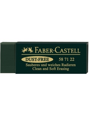Goma borrar de vinilo Verde Faber-Castell
