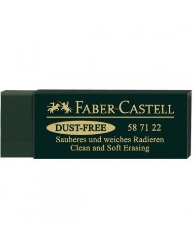 Goma borrar de vinilo Verde Faber-Castell