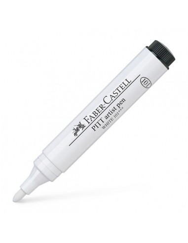 Rotulador pitt grueso blanco