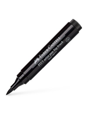 Rotulador pitt pincel grueso negro