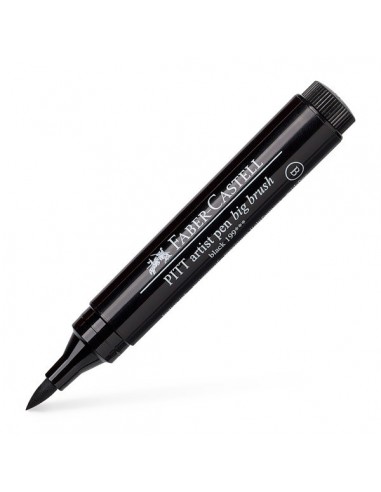 Rotulador pitt pincel grueso negro