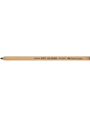 Lápiz PITT monocrhome oil base negro blando