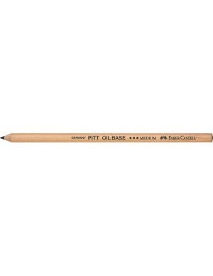 Lápiz PITT monocrhome oil base negro medio