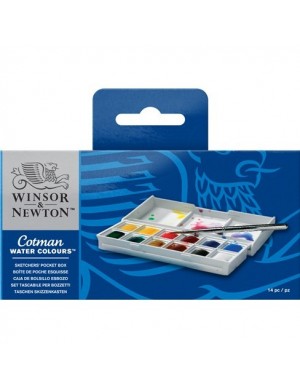 C/ 12 1/2  godets cotman de winsor&newton