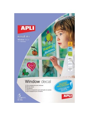 Film transparente Apli para ventanas